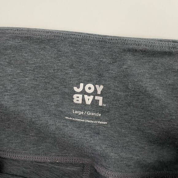 Joy Lab Cropped Gray Legging Size Large - Picture 6 of 6